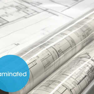 Laminated plan printing